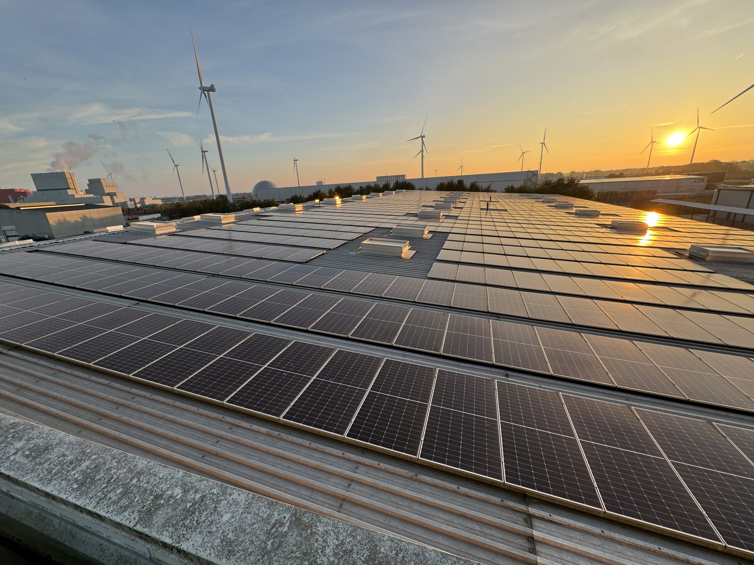 Solarif - Sunset on Solar Rooftop